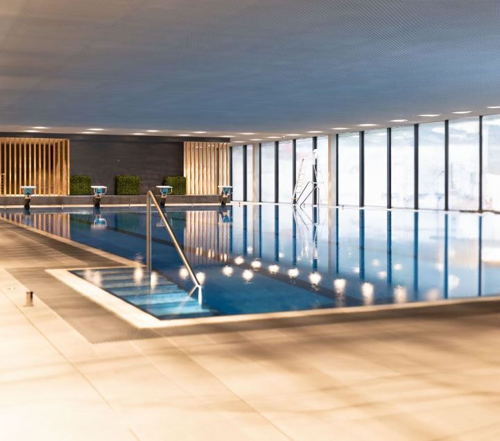 Swim classes in Lausanne EHL — Aqua Swim Academy pool