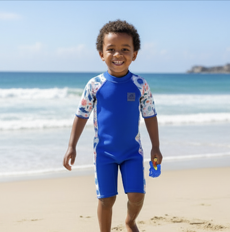 AquaSwim Baby Wetsuit Blue — Aqua Swim Academy swim shop